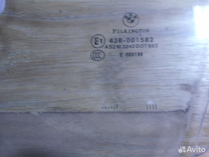 Стекло передней левой двери BMW 3 E90