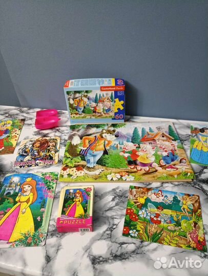 Развивающие игры Пазлы, домино