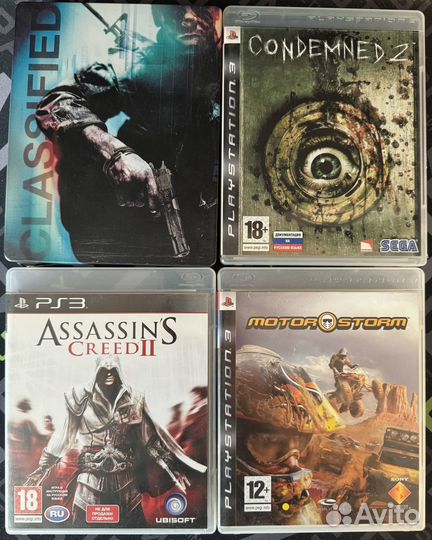 Игры диски PS3, PS4, PSP