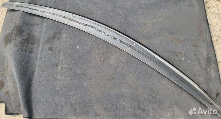 Спойлер на крышку багажника Mercedes W222