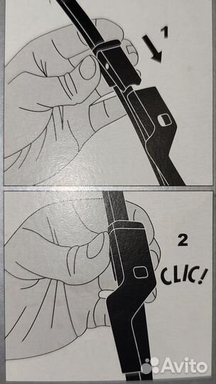 Щетки стеклоочистителя Volkswagen VAG 7E1 998 002