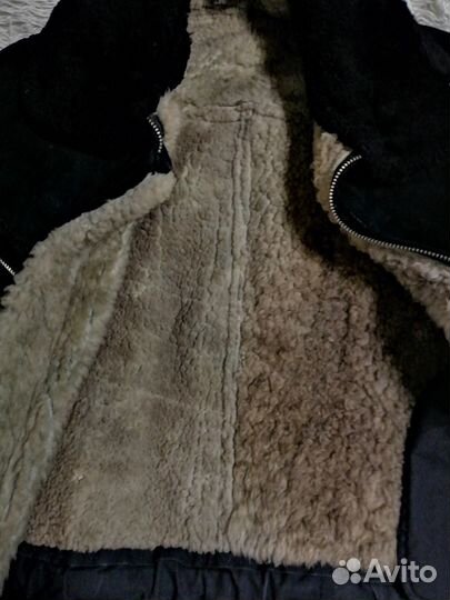 Дубленка авиатор мужская 56 р