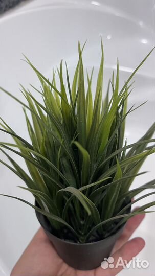 Искусственные цветы IKEA в горшке