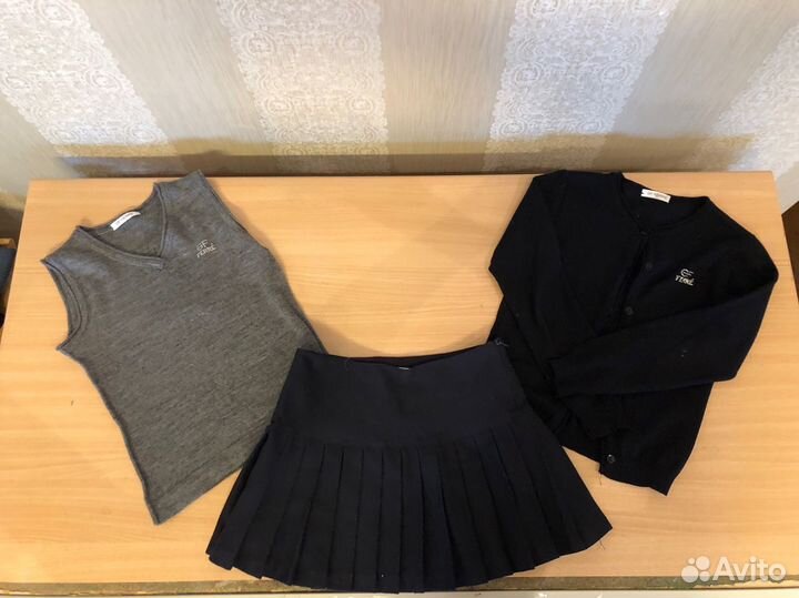 Брендовая Одежда в школу 10ед девочка 8 лет 128