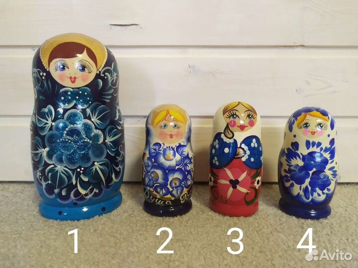 Новые матрешки Русский сувенир