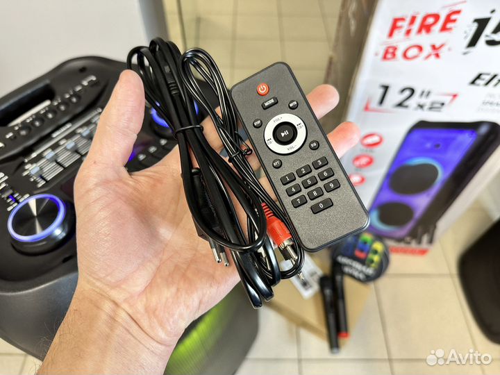 Портативная колонка Eltronic 1500W мощности