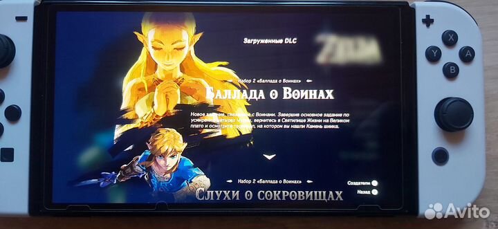 Nintendo Switch Oled, Прошитая, Новая, 190gb