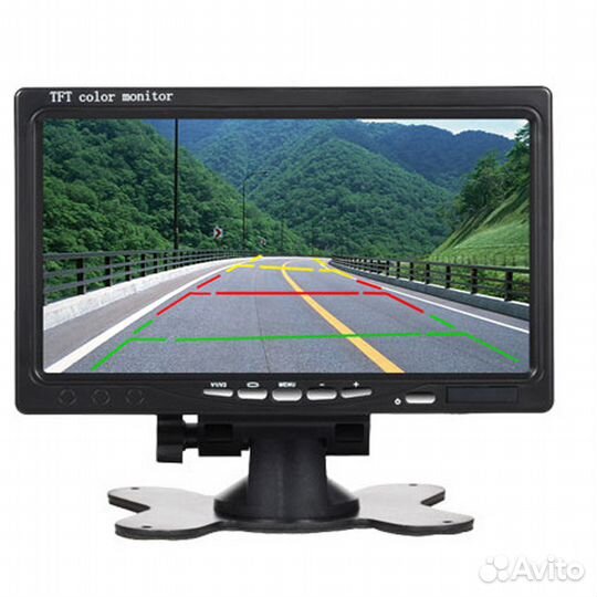 Монитор 7 дюймов (2 видео входа)