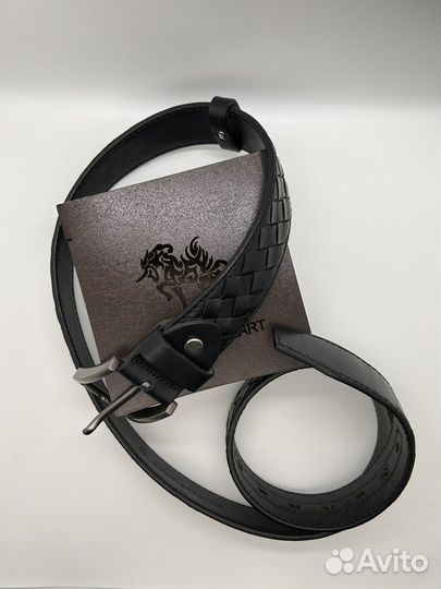 Мужской кожаный ремень