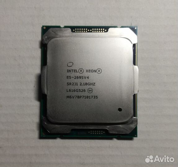 Intel Xeon E5-2695v4 2.1GHz LGA2011-3 SR2J1 18ядер