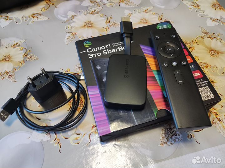 Тв приставка sberbox
