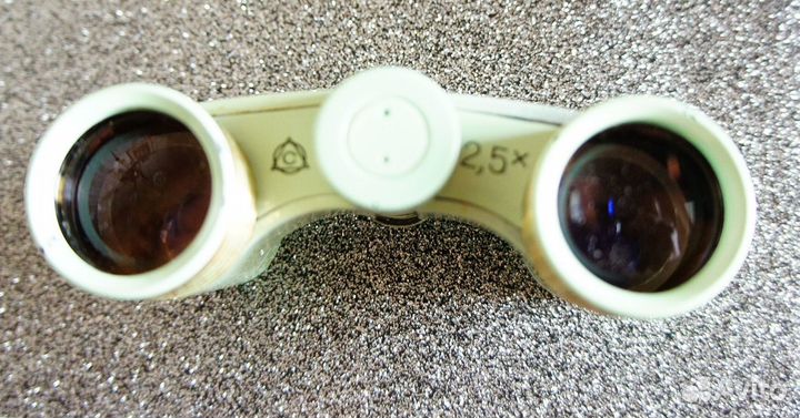 Бинокль театральный 2,5х зеленый