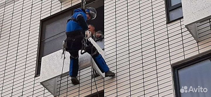 Монтажник кондиционеров Промышленный альпинист