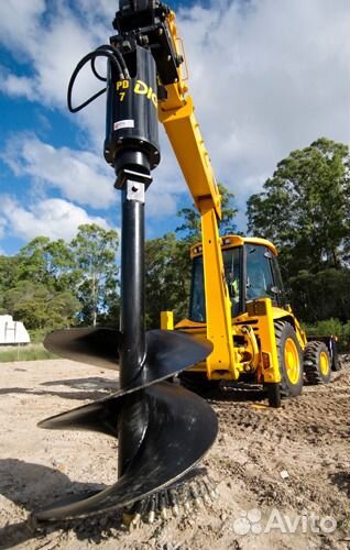 Экскаватор погрузчик, ямобур, JCB, спецтехника