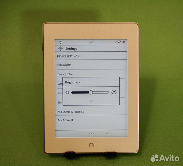 Электронная книга Nook брат Amazon Kindle