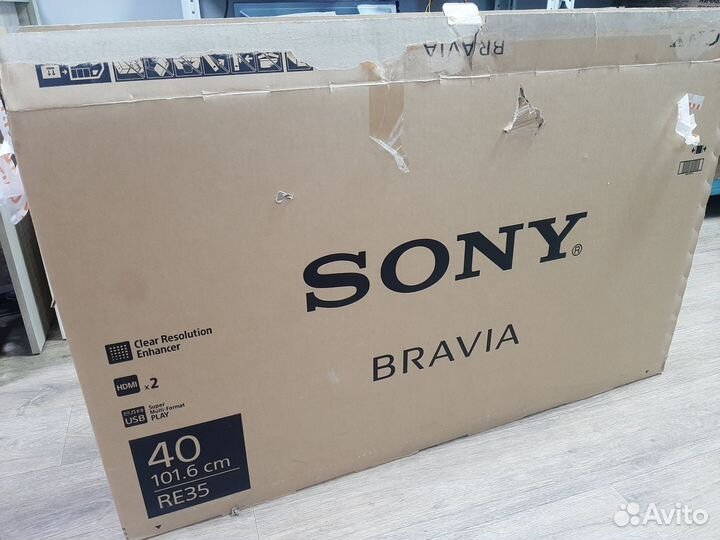 Телевизор на запчасти sony