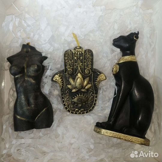 Свечи из воска и вощины