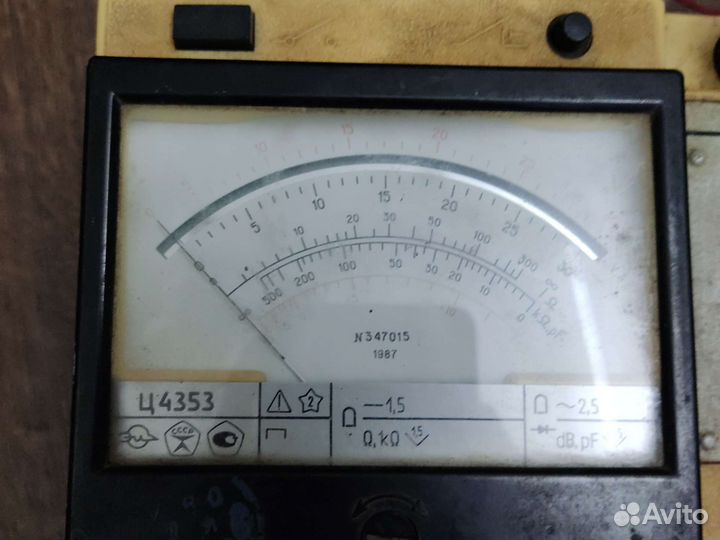 Мультиметр СССР Ц4353