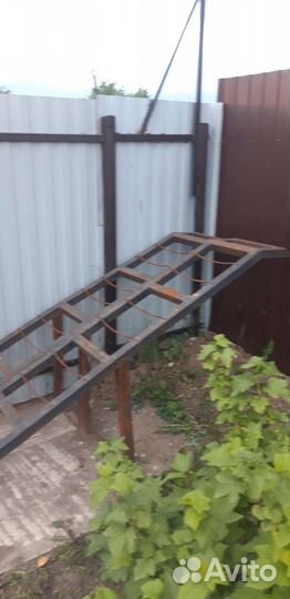 Трап на прицеп, на грузовик