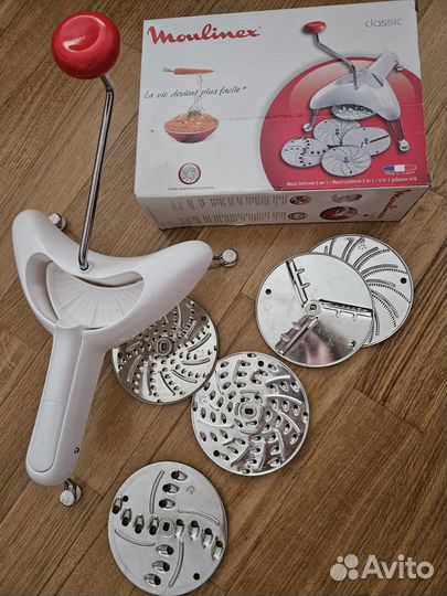 Овощерезка тёрка moulinex 5в 1