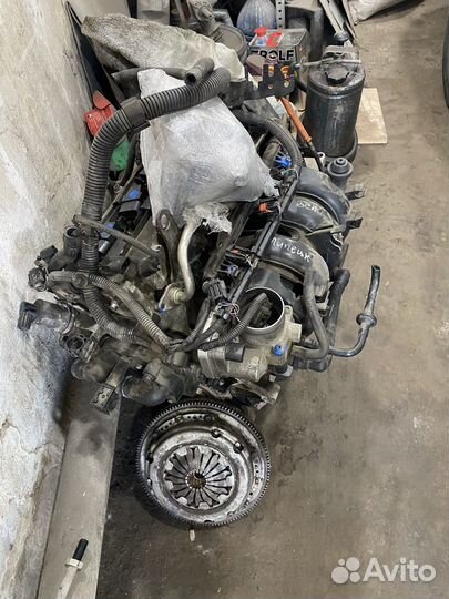 Двигатель шкода фольцваген BCA 1,4