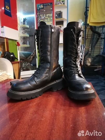 Берцы тяжёлые ботинки