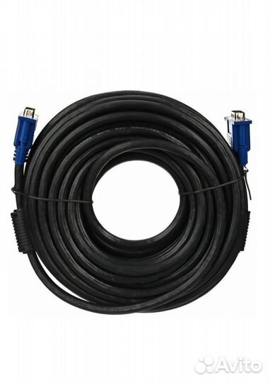 Кабель vcom VGA - VGA (VVG6448-10MC), черный