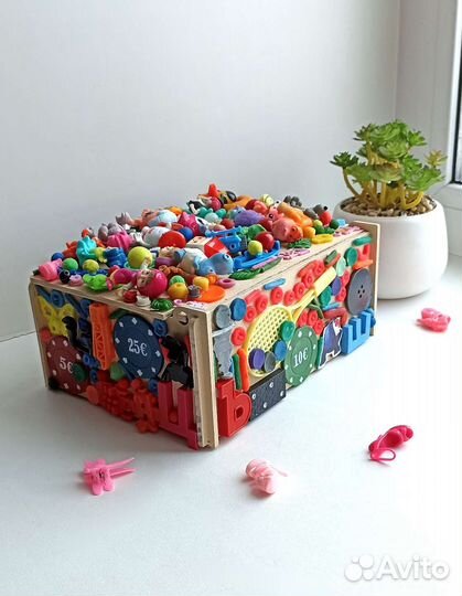 Новая шкатулка с зеркалом детская деревянная