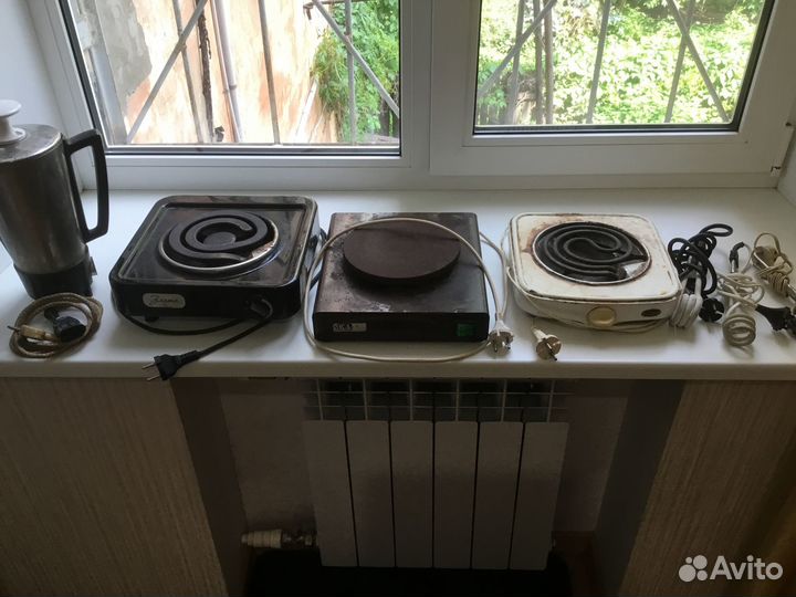 Электроплитка, чайник, кипятильник, кофейник СССР
