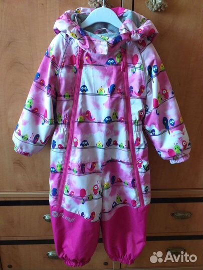 Комбинезон для девочки весна-осень размер 80-86
