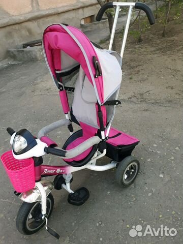 Детский велосипед с ручкой