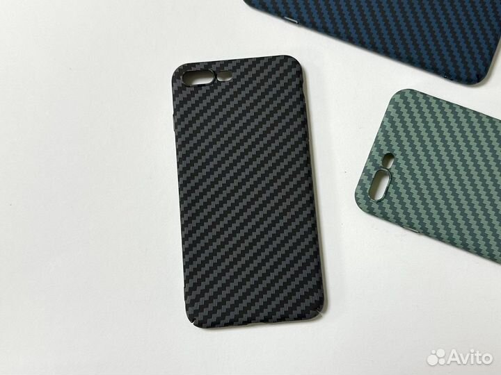 Чехол на iPhone 7/8 Plus под Карбон