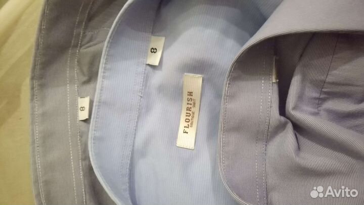 Рубашки, Брюки школьные 140-146 1-5класс,жилетки