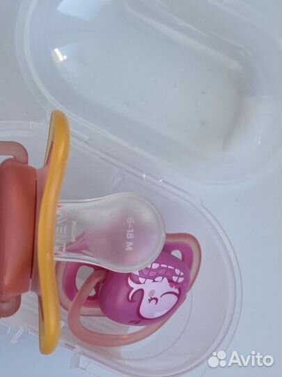 Соски Пустышки Philips Avent ultra air в футляре