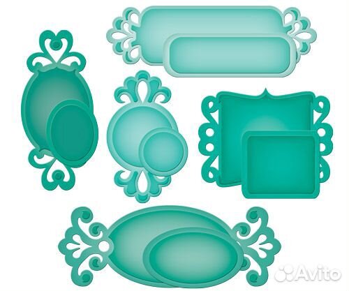 Набор ножей Spellbinders Shapeabilities 