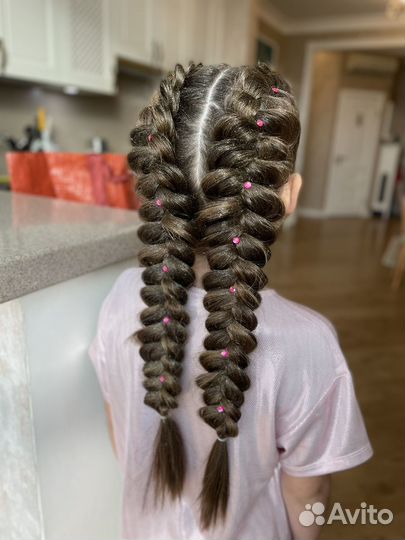 Плетение косичек