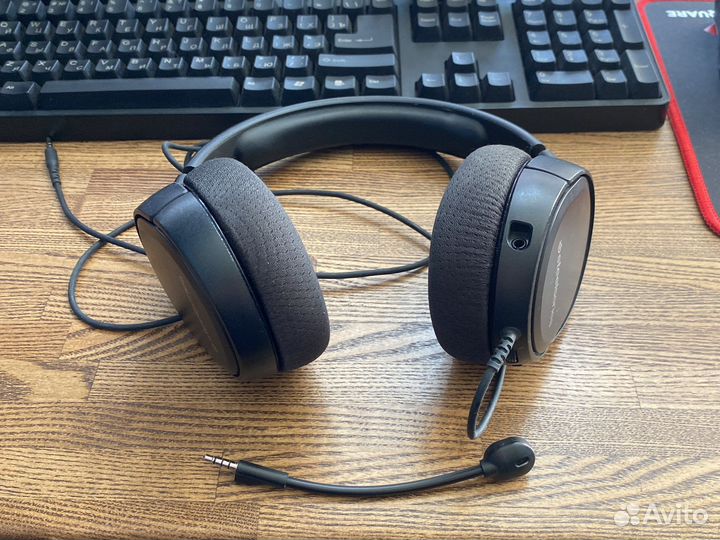 Проводная гарнитура SteelSeries Arctis 1X черный