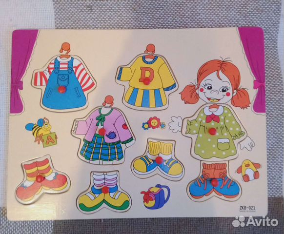 Пазл деревянный