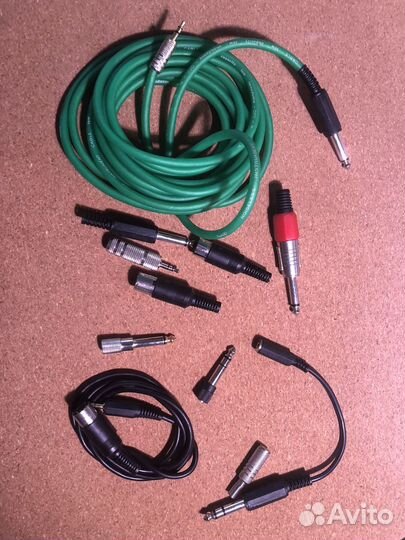 Переходник джек, кабель. Цена за всё