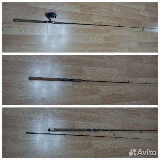 Спининги и удочки бу
