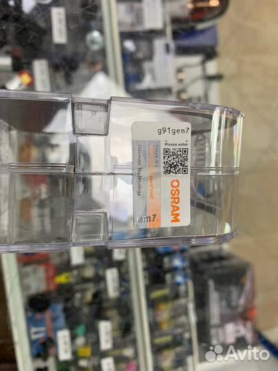 Лампа osram H7 night breaker laser 55W