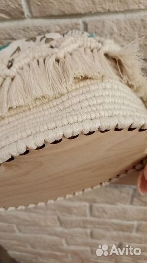 Эко товары. Корзина для хранения. Декор для дома