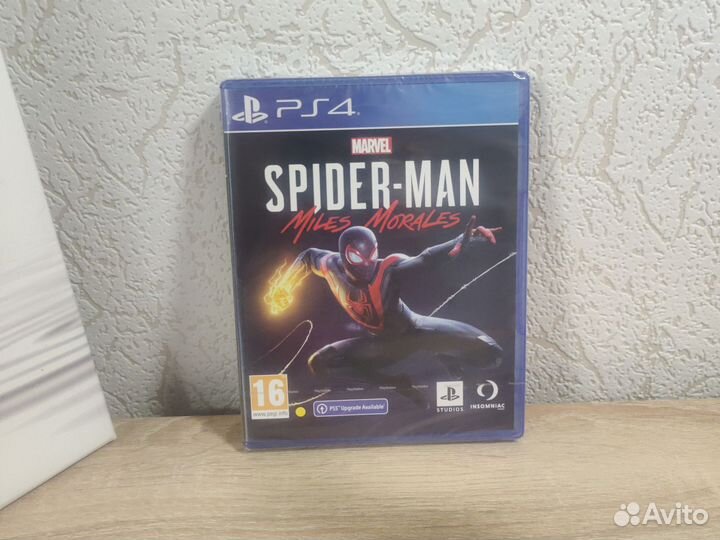 Spiderman/ Человек Паук: Майлз Моралес PS4
