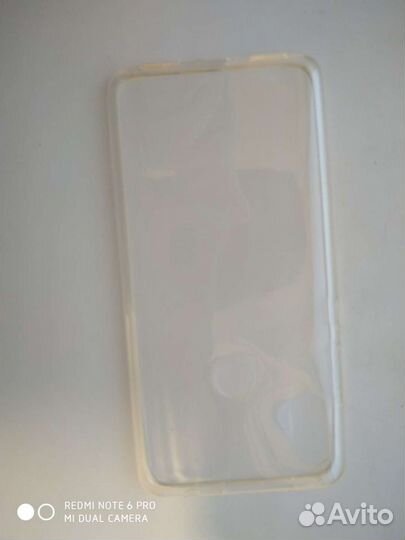 Чехол прозрачный на Redmi note 6 Pro