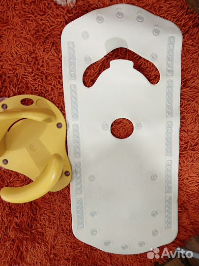 Коврик для ванной со съемным стульчиком roxy-kids