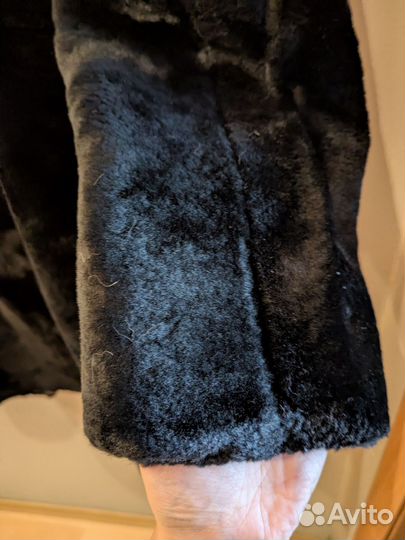 Шуба мутон женская