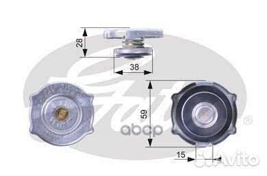 Крышка горловины радиатора jeep