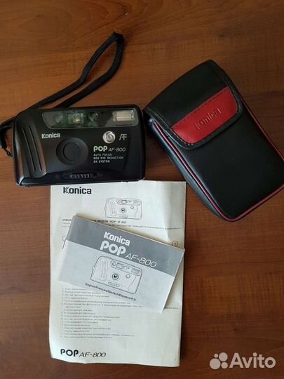 Плёночный фотоаппарат Konika POP af 800