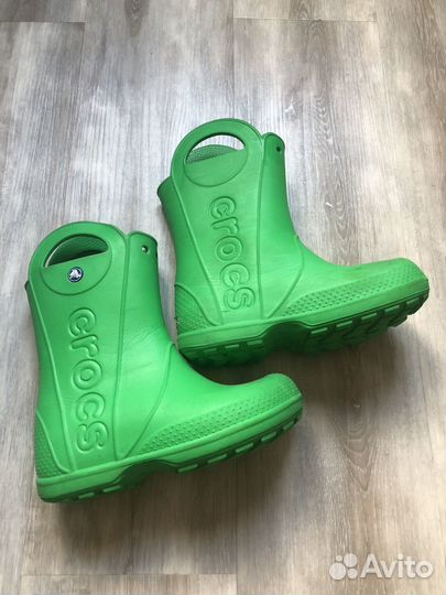 Резиновые сапоги crocs