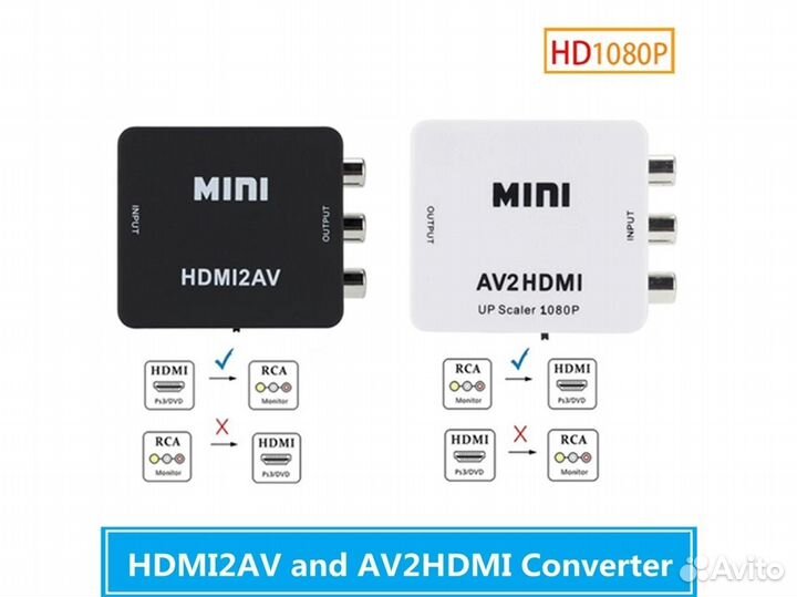 Конвертер из hdmi в AV и наоборот